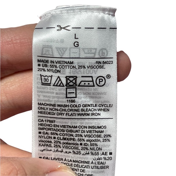 Old Navy Pink “Love” Lightweight Long Sleeve Pullover M - Picture 5 of 8